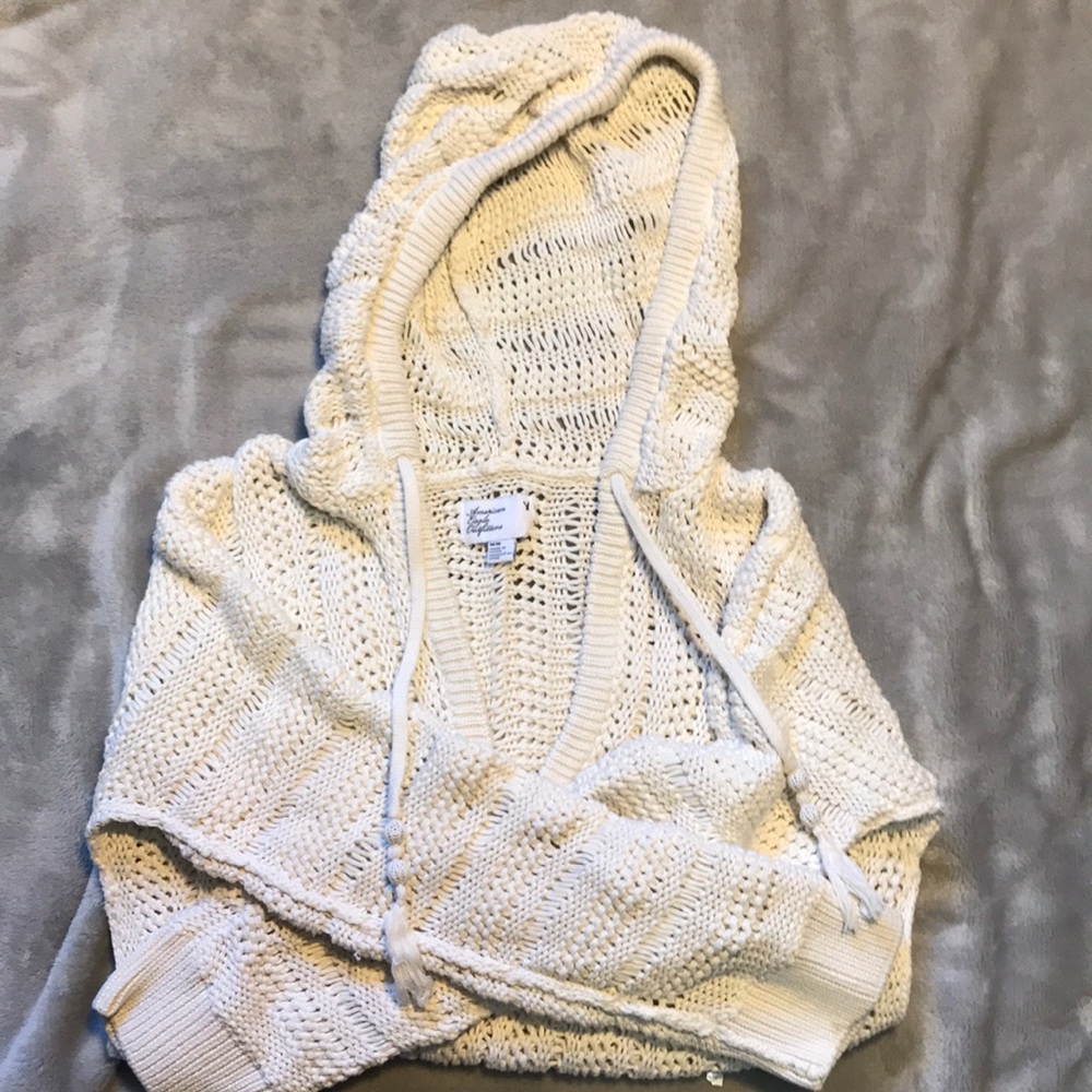 American eagle Crochet pullover